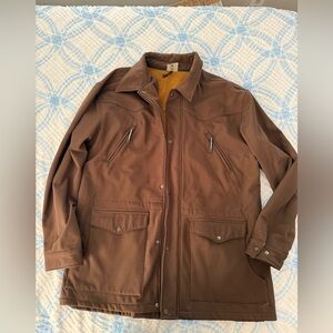 Men’s Roper soft shell jacket brown 2XL
